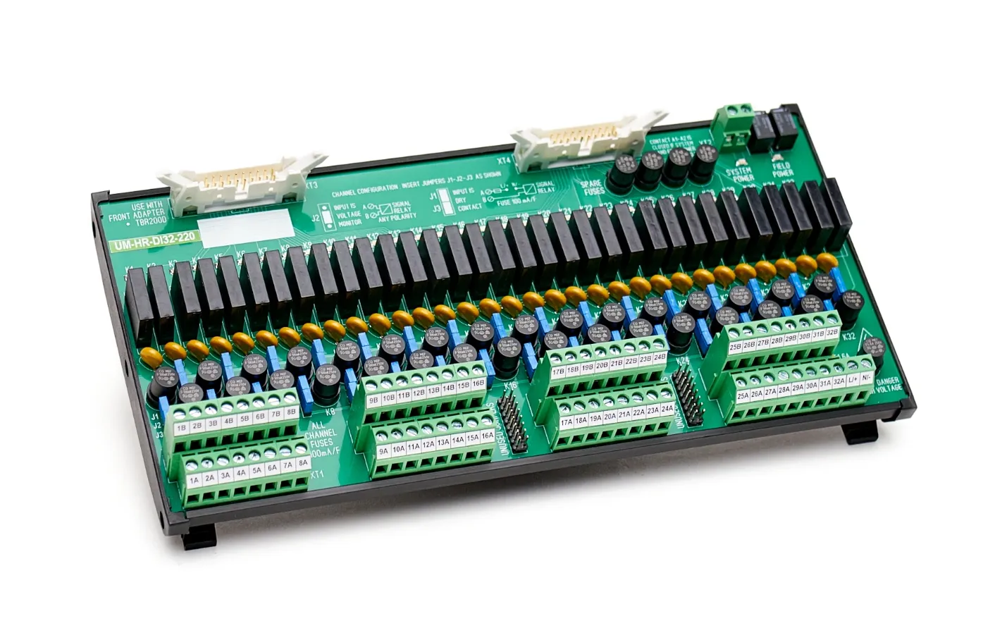 Терминальные панели серии UM-HR в черно-зеленом варианте